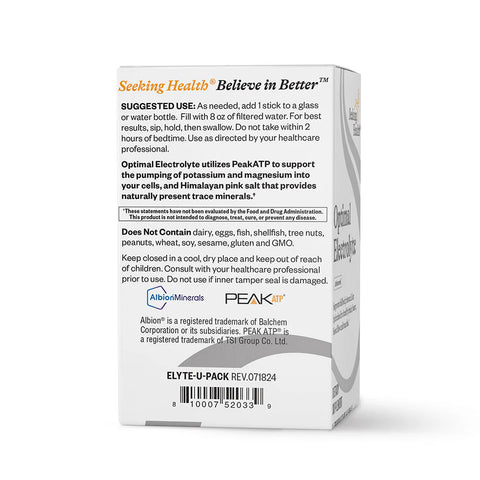 Optimal Electrolyte