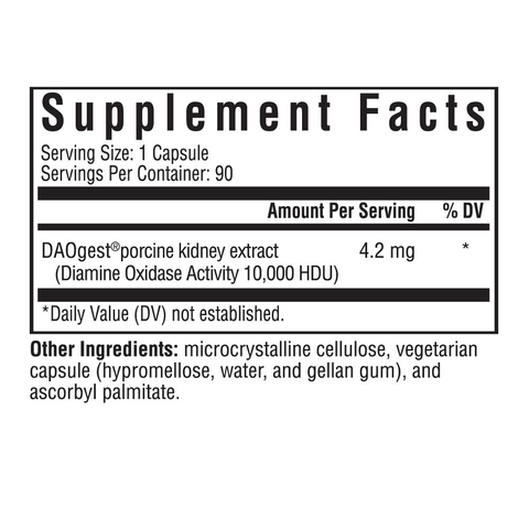 Histamine Digest - Dao Enzyme - Old Packaging