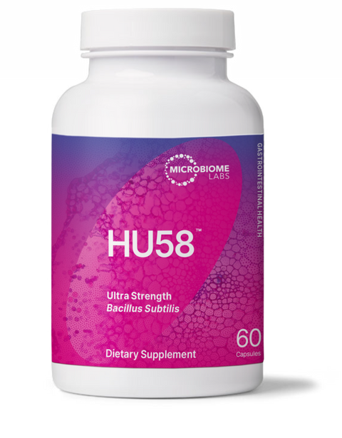 HU58™ Probiotic Capsules – High-Potency Bacillus subtilis for Digestive and Immune Support