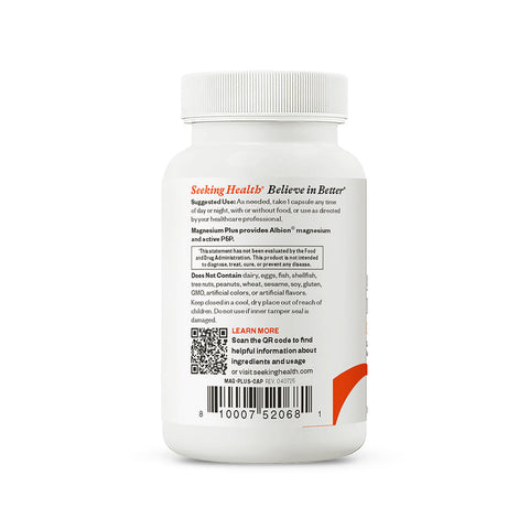Magnesium Plus - Old Packaging, Expires April 2027