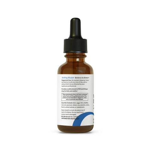 Vitamin D3 + K2 Drops