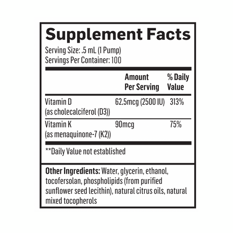 Quicksilver Liposomal D3K2