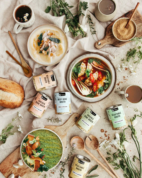 Chicken Bone Broth Garden Herb Expiry May 2027