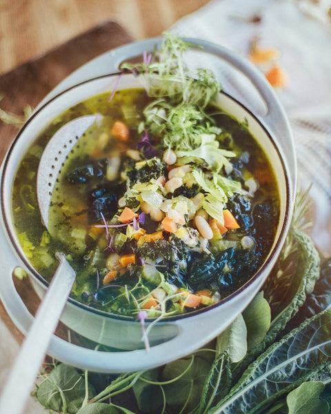 Chicken Bone Broth Garden Herb