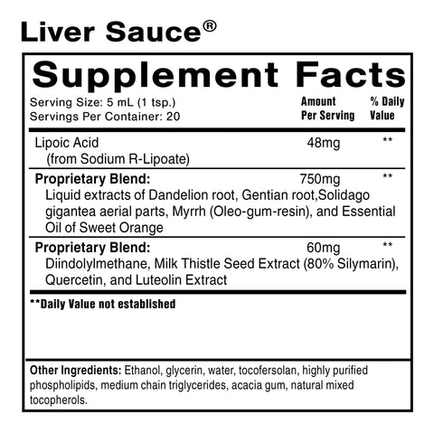 Quicksilver Dr Shade's Liver Sauce