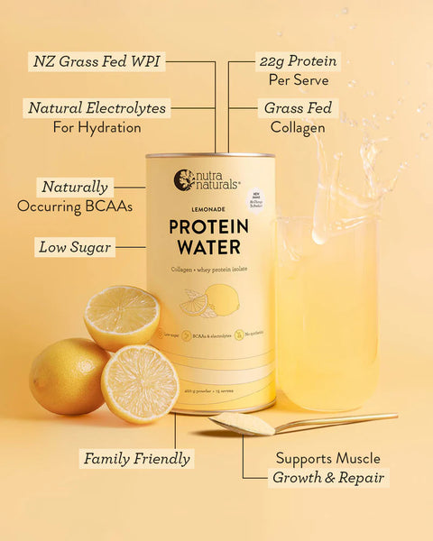 Protein Water Lemonade