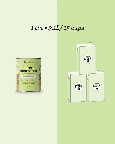 Chicken Bone Broth Garden Herb