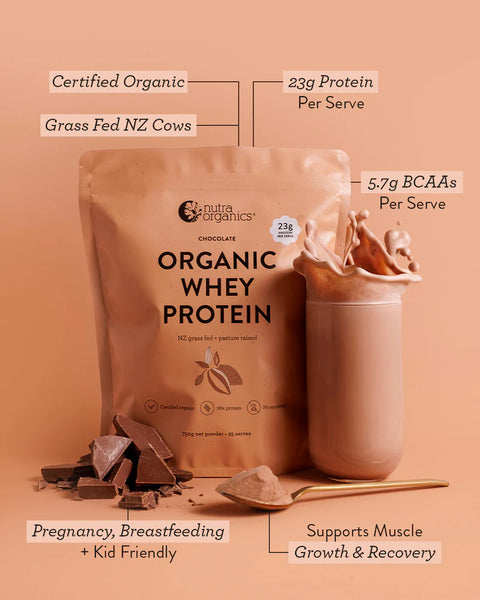 Organic Whey Protein – Chocolate