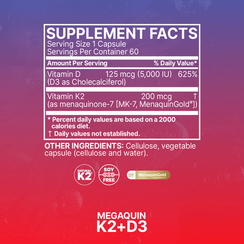 MegaQuin K2 + D3