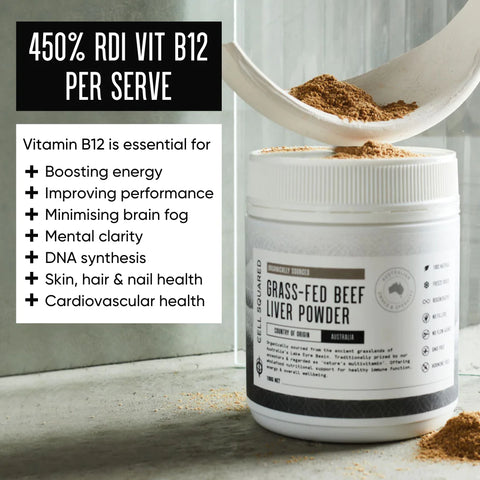 Organic Grass-Fed Beef Liver Powder