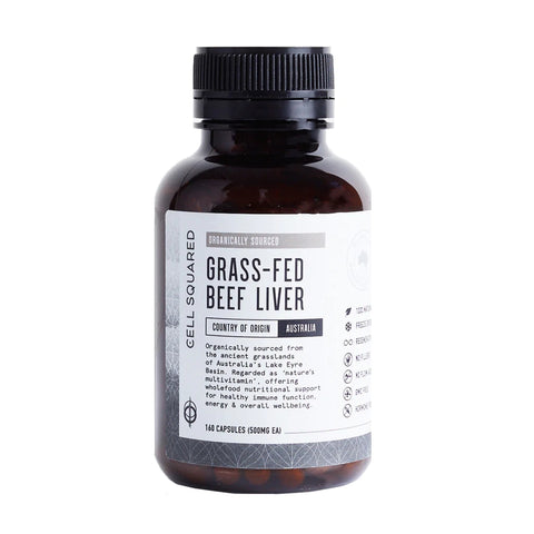 Organic Grass-Fed Beef Liver Capsules